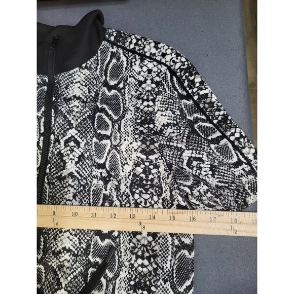 NOBO No Boundaries Juniors Black White Snake Print Dress SZ M (7-9) - Picture 7 of 11